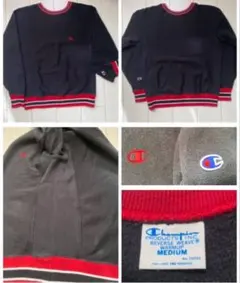 美品 champion reverse weave lib line black