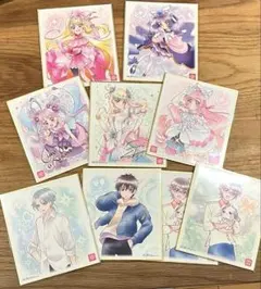 プリキュア色紙ART7(9点セット)