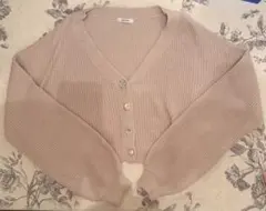 INGNI ショート丈いろいろボタン／カーディガン ピンク