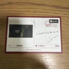 ENHYPEN ソヌ SUNOO ランダムカード Spotify