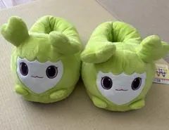 ⭐︎新品未使用タグ付き⭐︎TWICE緑色キャラクター型スリッパ