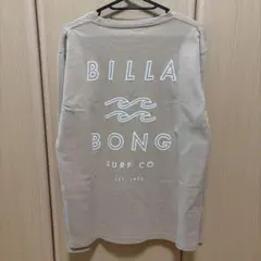 ビラボンBILLABONGロングTシャツ 長袖 ベージュ ロンT