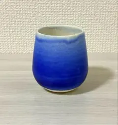 古道具 陶器 火鉢 深青色 釉薬 八角形 伝統工芸 鉢カバー - メルカリ