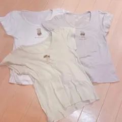 【美品】西松屋 ベビー肌着 くま柄 95cm