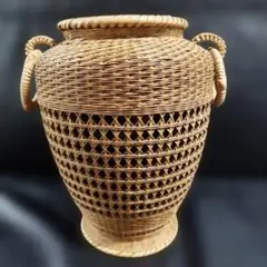 渡辺竹清　花器花籠