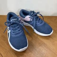 asics レーザービーム　キッズスニーカー　22.0cm