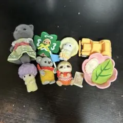 シルバニアファミリー キラキラくじ　F賞 E賞 D賞　セット