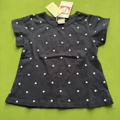 新品未使用　petit main ハート柄Tシャツ 90cm