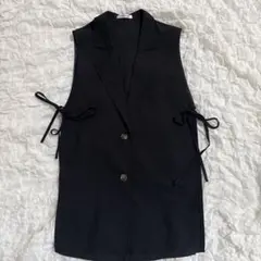 しまむら ベスト ブラック