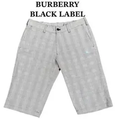 BURBERRY BLACK LABEL ハーフパンツ ショーツ チェック柄のサムネイル