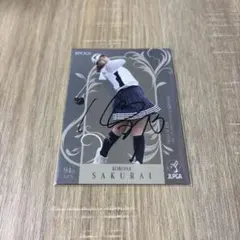 櫻井心那 直筆サインカード 女子プロゴルフ JLPGA 2024 EPOCH - メルカリ
