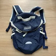 Coleman ネイビードットリュック