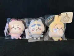 ちいかわ　フッサフサなパジャママスコット　ちいかわ　ハチワレ　うさぎセット