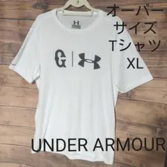 アンダーアーマー UNDER ARMOUR Tシャツ 古着 メンズ XL 白