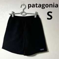 patagonia ハーフパンツ　バギーズロング　黒　58034SP21 S