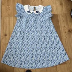 SHEIN 花柄ノースリーブワンピース 6Y