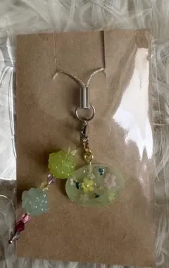 ハンドメイドレジンストラップ　まとめ売り歓迎