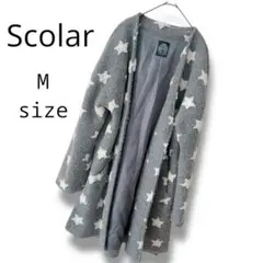 【美品】ScoLar スカラー 星柄コート　アウター スター柄