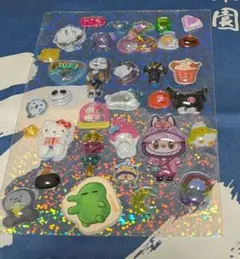 ボンドロぷっくり 3D や立体 シール 様々なキャラクター