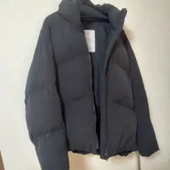 WYMヒートファイバーダウンジャケット M チャコールグレー