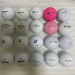 ゴルフボール 混合セット HONMA SRIXON タイトリスト ミズノ - メルカリ