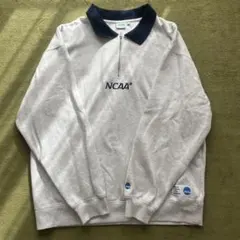 NCAA ジップアップポロ トレーナー Lサイズ グレー