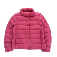 ユニクロウルトラライトダウン コクーン ローズレッド【Ｓ】