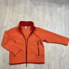 モンベル　フリース　オレンジ