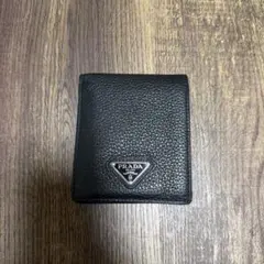 PRADA 二つ折り財布 ブラック