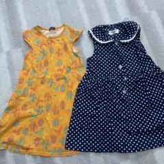 moujonjon SHE and SHE ワンピース 2枚セット 120cmのサムネイル