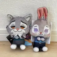 ズートピア２＆youマスコット ジュディ パウバート 2体セット