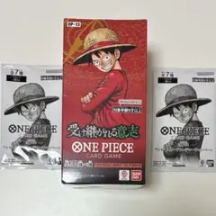 ワンピースカード 受け継がれる意志 1box分 24パック 0NE PIECE