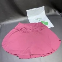 ◉A前b1001 未使用保管品 Halara テニススカート ベリーレッド M