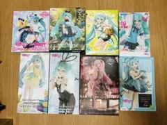 「未開封品」「おまけ付き」初音ミク フィギュアコレクション 8点セット