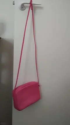 H＆M　ピンク シンプルポシェット
