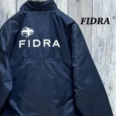 フィドラ　FIDRA ジャケット　中綿　ジップアップ　ビックロゴプリント　PGA