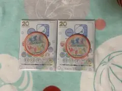 ディズニーシー ダッフィー＆フレンズ 20周年 カラハピ ワッペン 集合