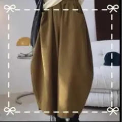 ワイドパンツ バルーンパンツ ガウチョ　テーパード　 サルエル