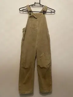 ZARA KIDS ベージュオーバーオール