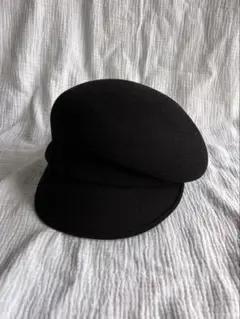 希少】CA4LA×KNOX 本革 キャスケット 黒 レザー カシラ ハンチング