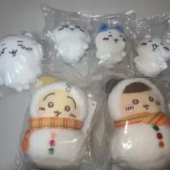 ちいかわ ぬいぐるみ マスコット まとめ売り　うさぎ　モモンガ　くりまんじゅう