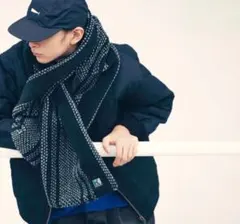 【未使用品】DESCENDANT ヘリーハンセン フリースマフラー DESCENDANT× Helly-Hansen フリースマフラー