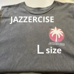 JAZZERCISE パームツリー Tシャツ グレーＬサイズ