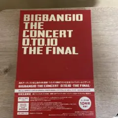 BIGBANG THE CONCERT O.T.O.10 THE FINAL