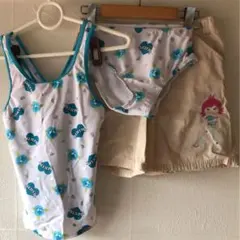 女の子ガールズセパレート水着新品150センチ