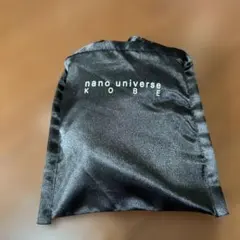 nano universe エコバッグ 黒のサムネイル