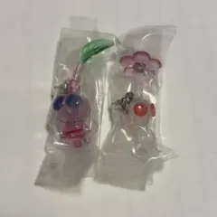 羽ピクミン　白ピクミン　めじるしアクセサリー