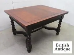 イギリス アンティーク 家具 ゲートレッグテーブル ツイスト 英国