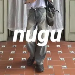 nugu ヴィンテージウォッシングデニムパンツ　Mサイズ