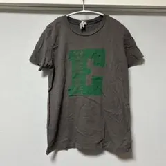 グレー Tシャツ Eロゴ EXPLORE